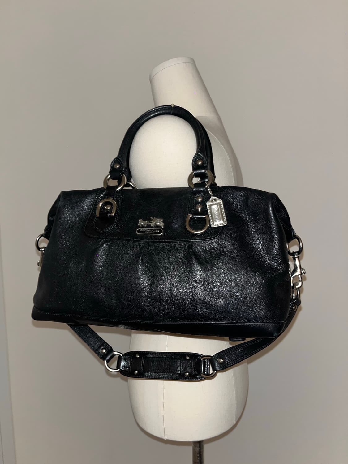 🎉BLACK FRIDAY🎉 Coach allblack bag 상품이미지3