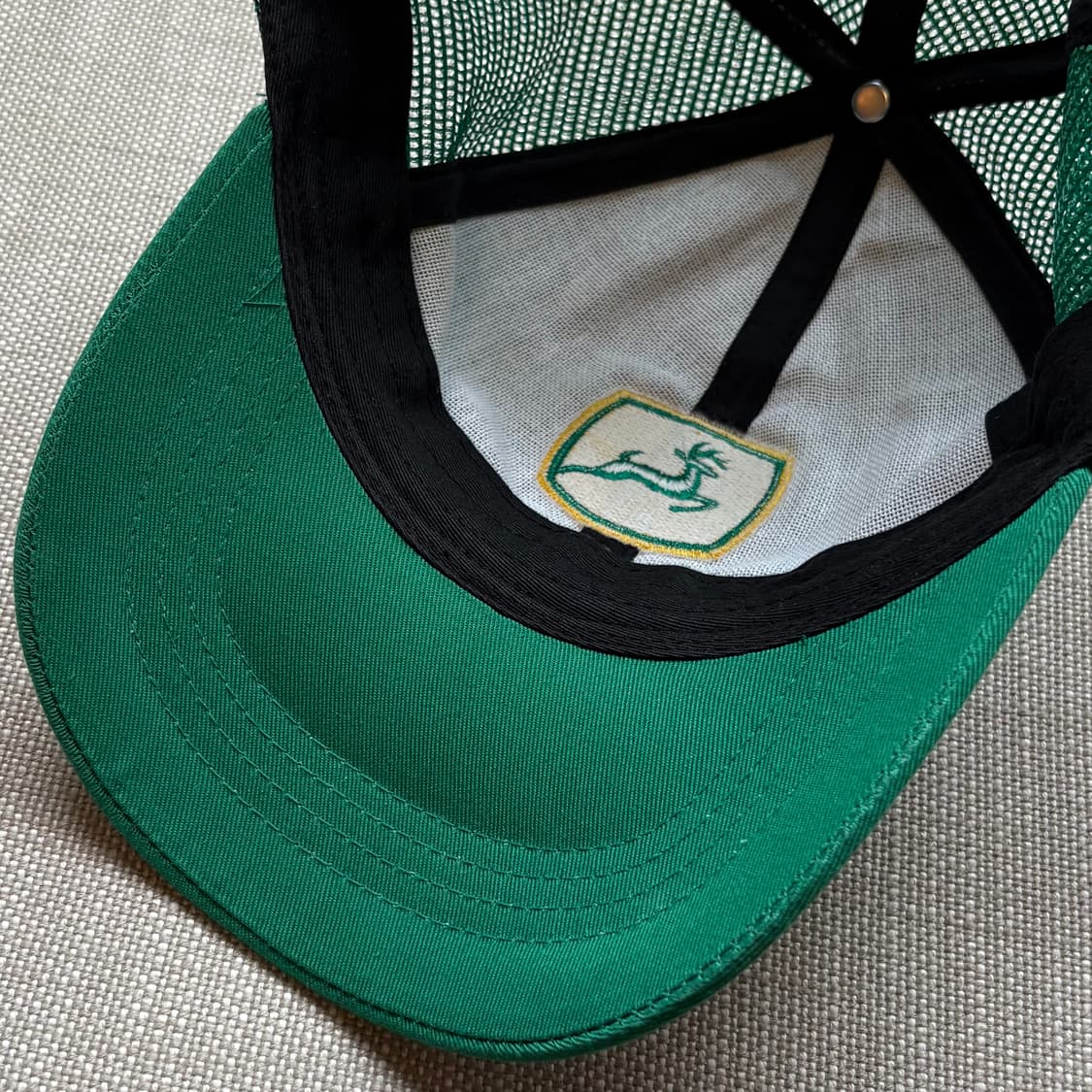 90s USA JOHN DEERE 트랙터 메쉬 캡 상품이미지7