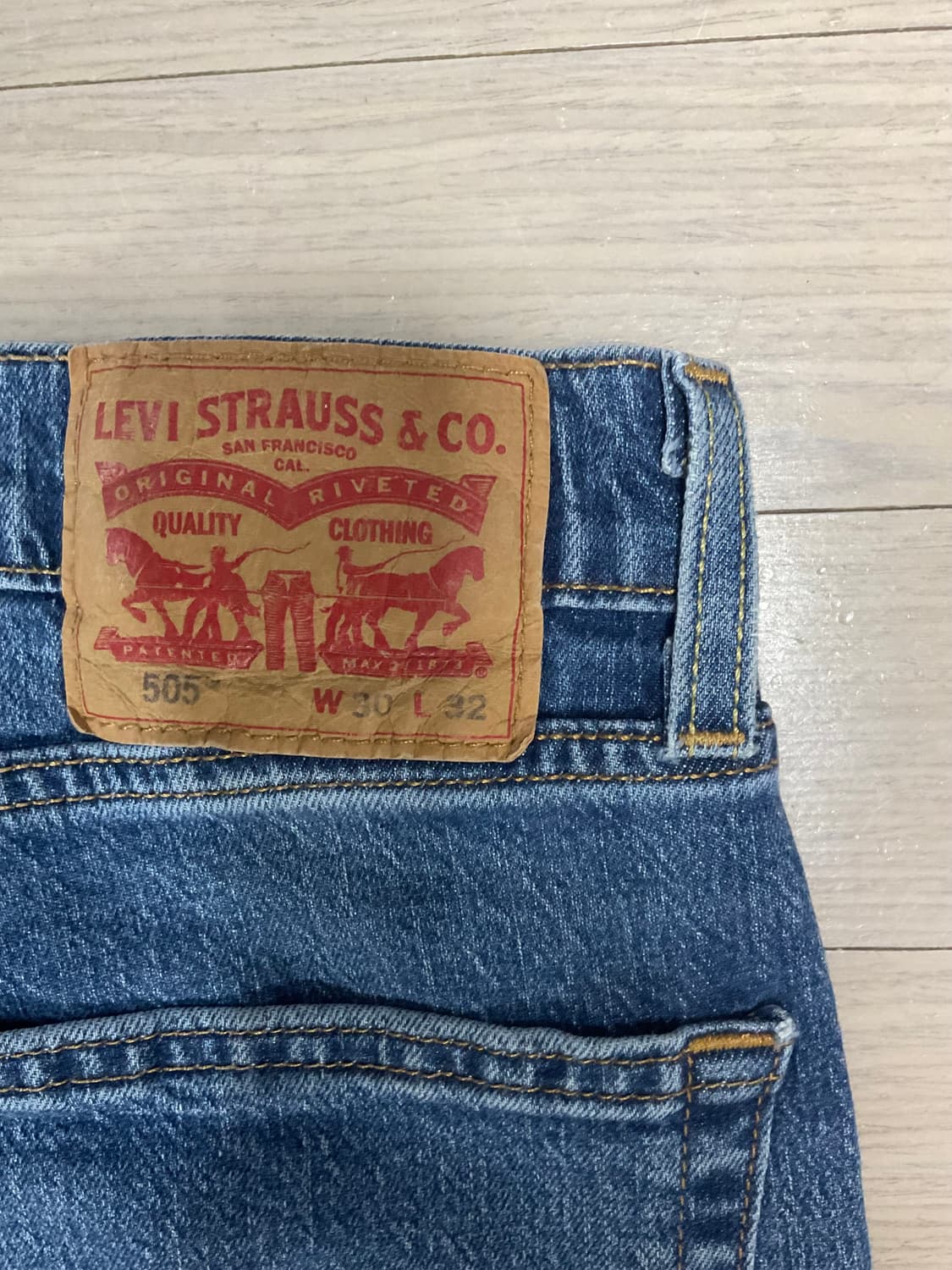 리바이스 505 기장106 상품이미지3