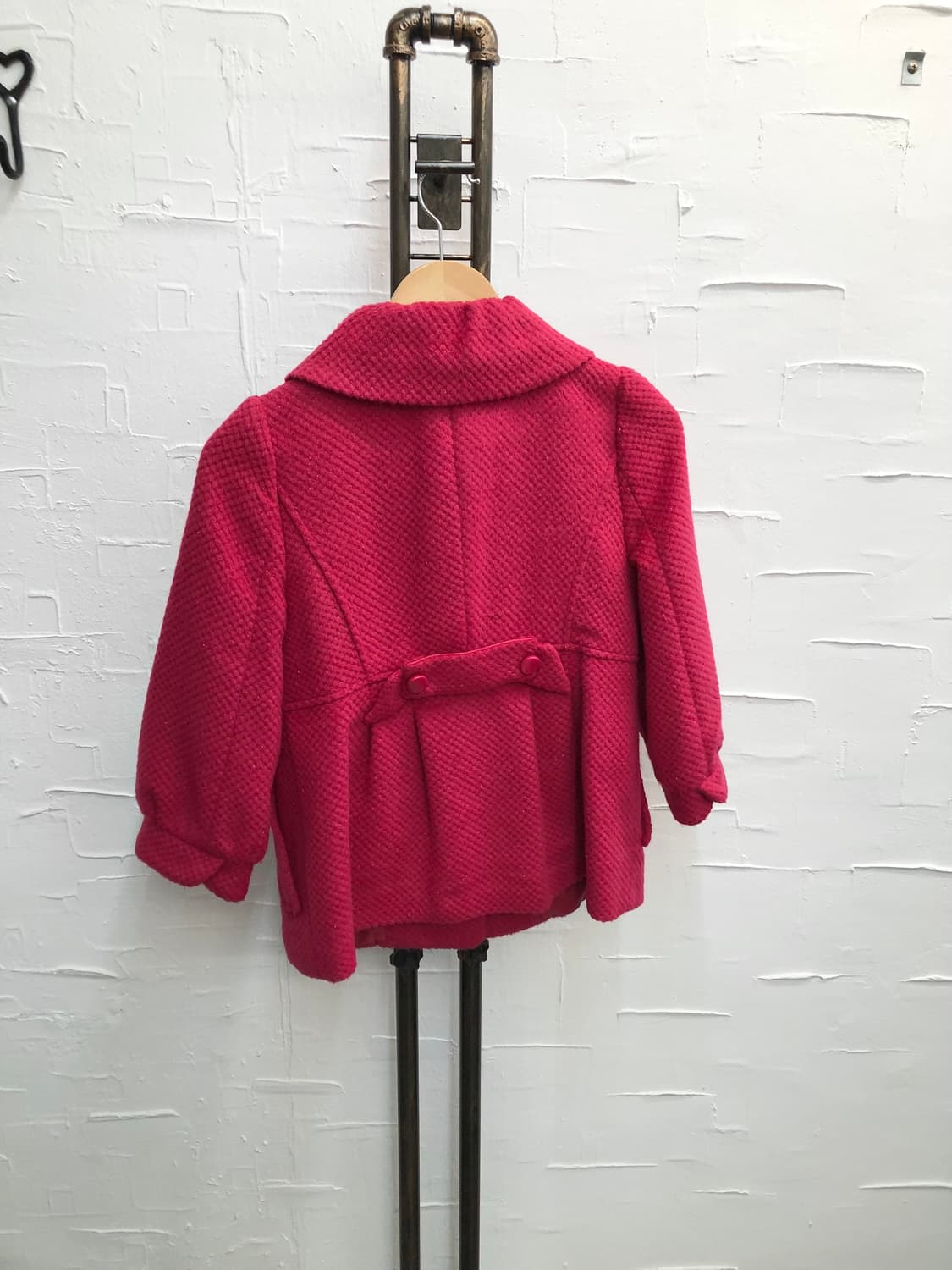 hot pink perl coat 상품이미지7