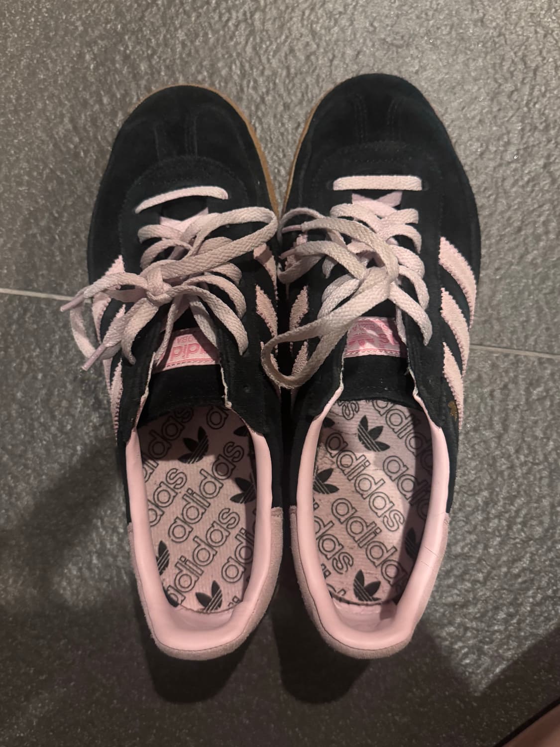 240 아디다스 스페지알 블랙 클리어 핑크  상품이미지3