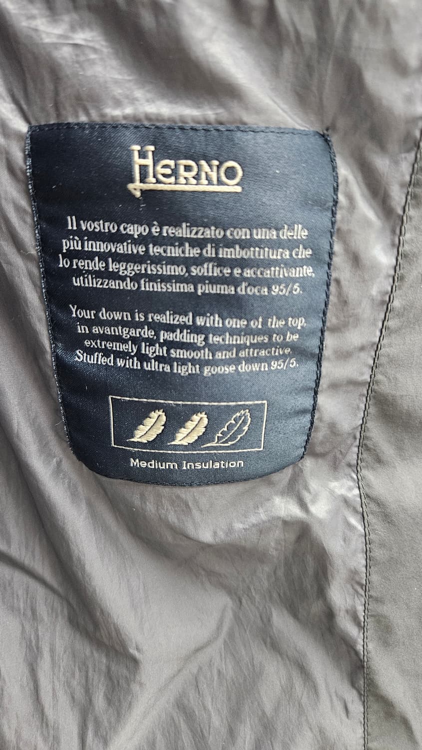 에르노 경량패딩  자켓 다크그린(48) 상품이미지6