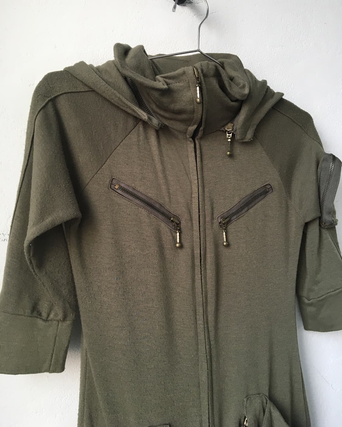 High neck hood zip up 상품이미지6