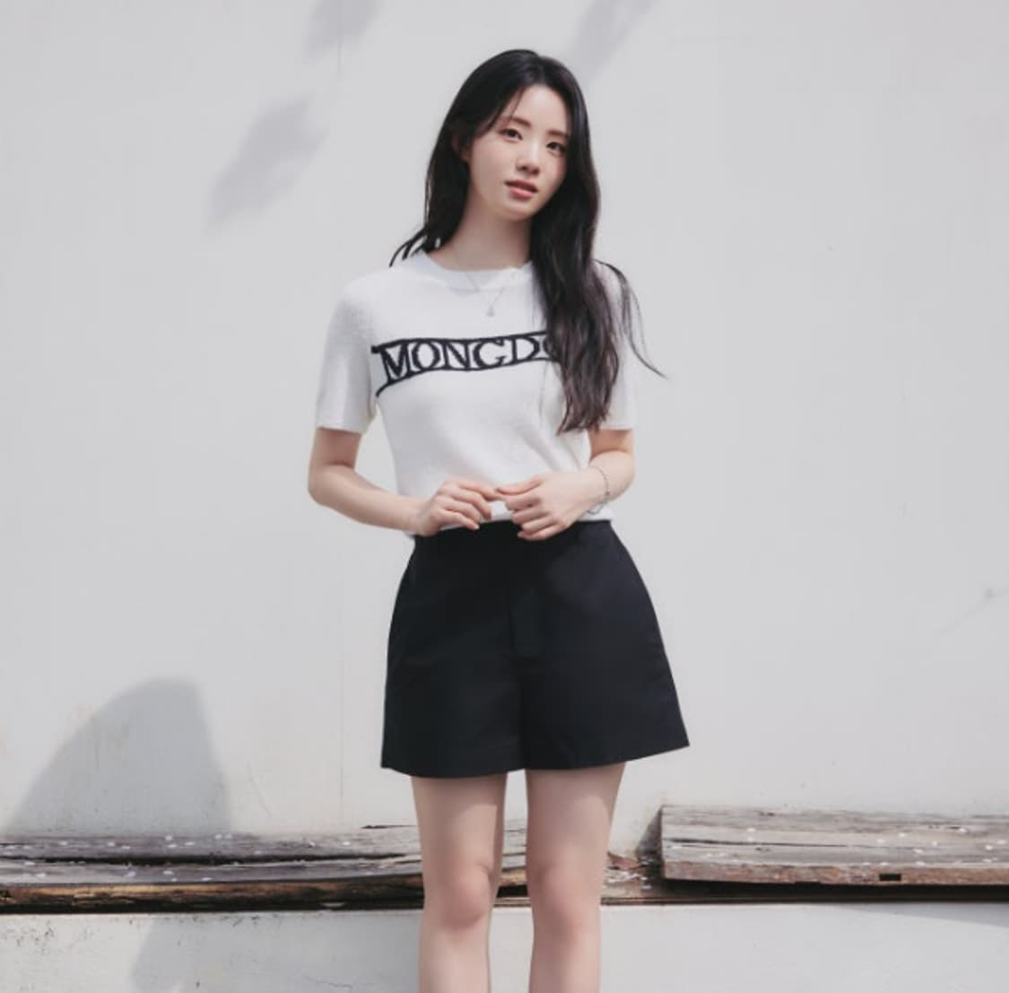 몽돌 반팔 니트 M  상품이미지3