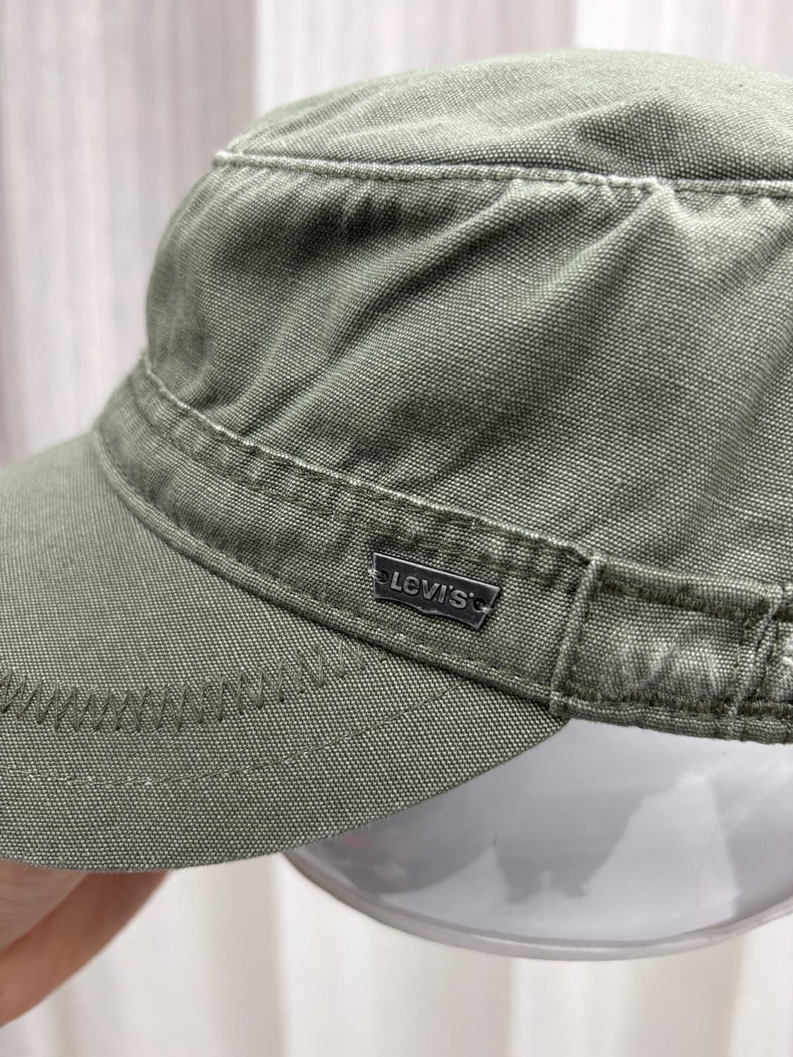 리바이스 올리브 밀리터리 군모 볼캡 모자 상품이미지3