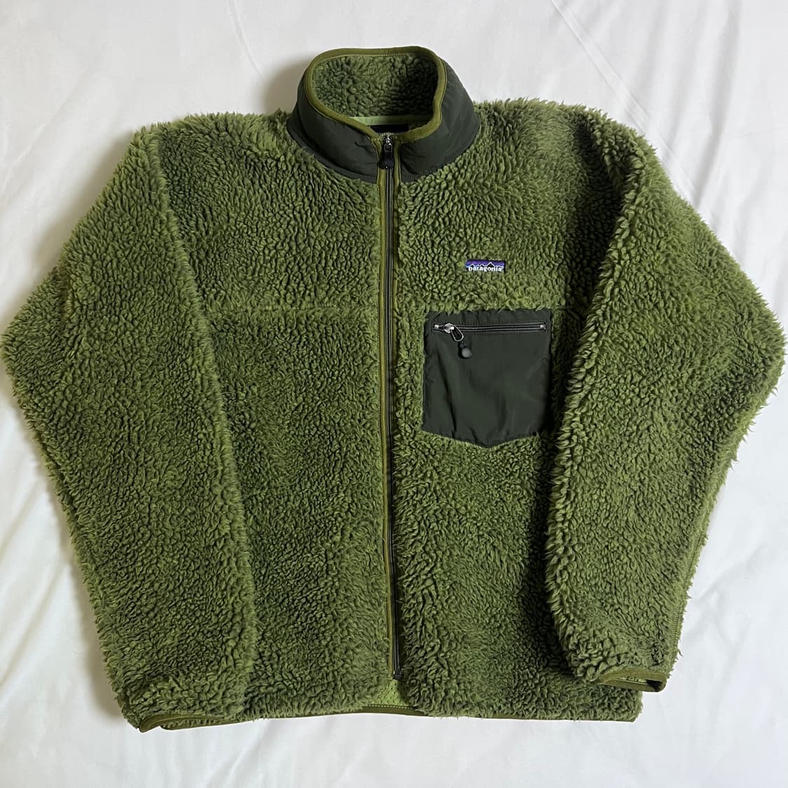파타고니아 딥파일 가디건 그린 M 상품이미지1