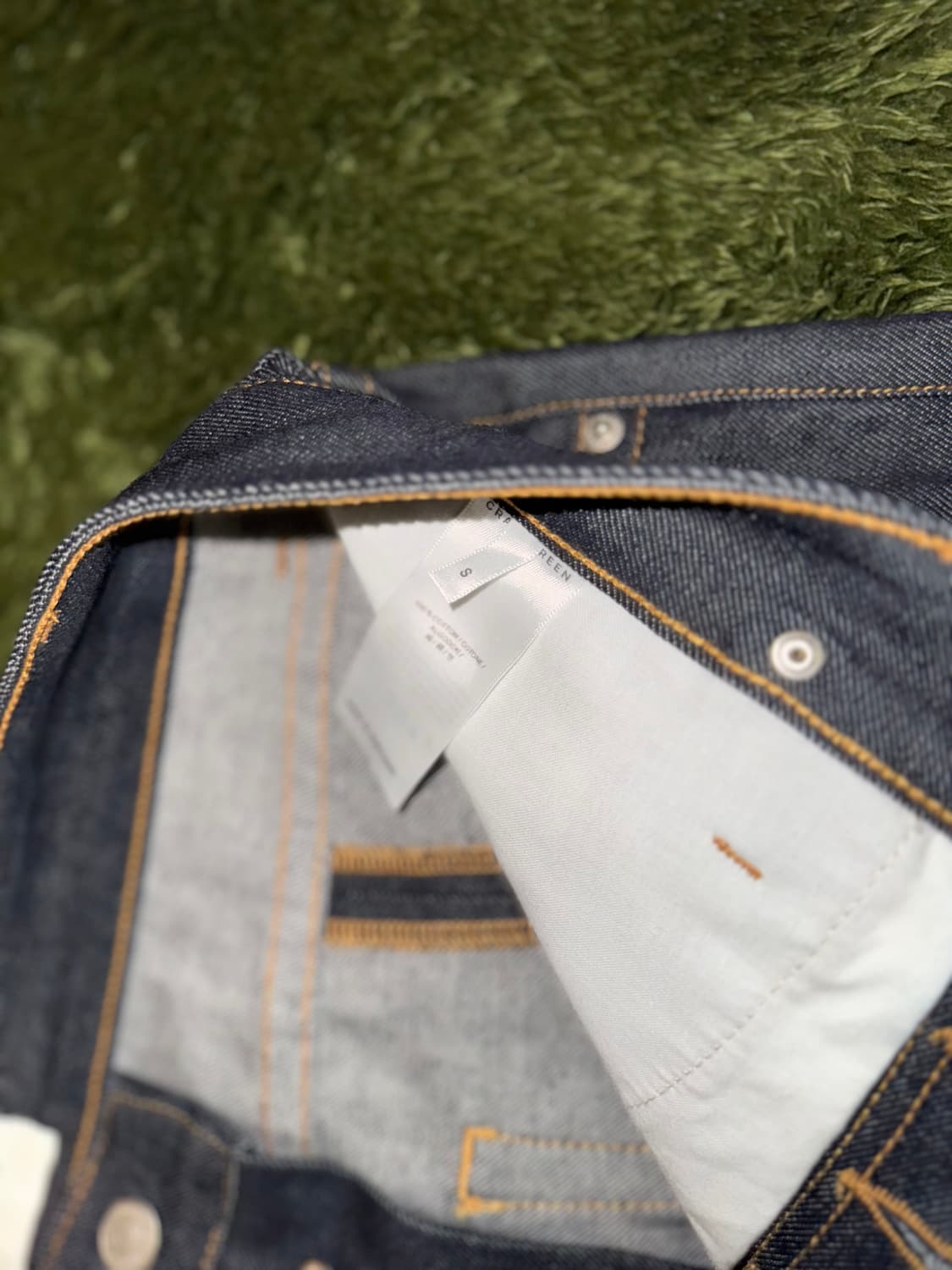 [S] Craig Green 크레이그 그린 엠브로이더리 홀 셀비지 진 상품이미지5
