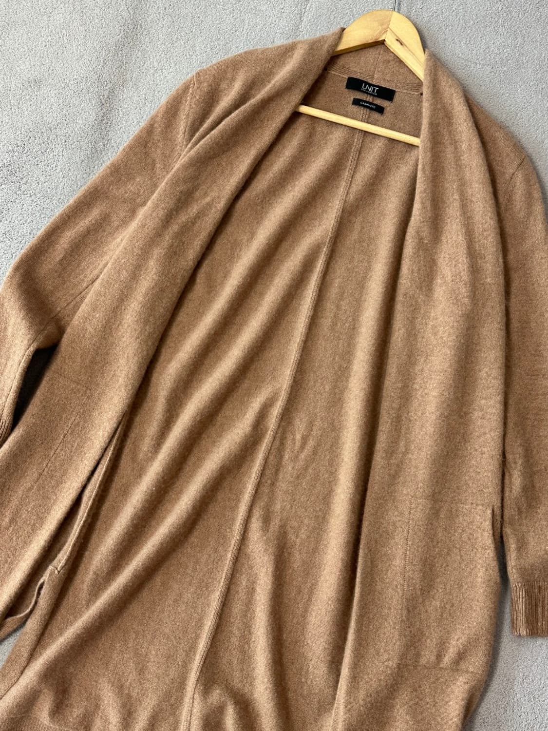 UNIT(유닛) 캐시미어100% 미들 니트가디건 여  상품이미지2