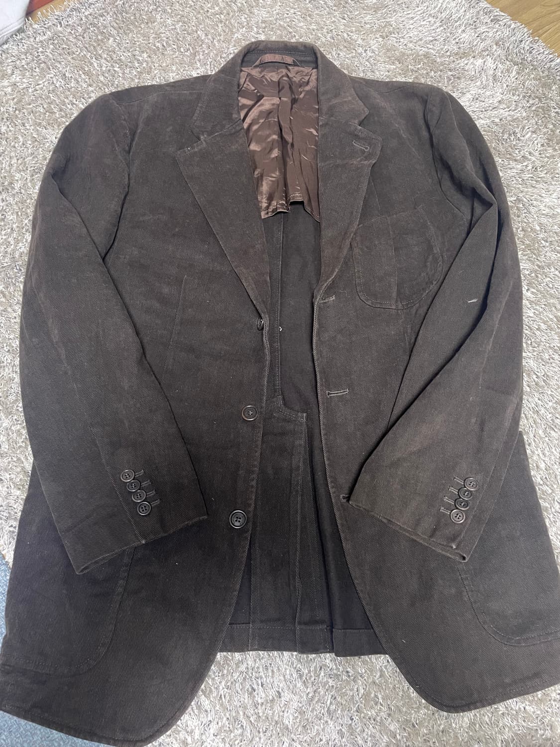 헨리코튼 코듀로이 3버튼 자켓 105 상품이미지1