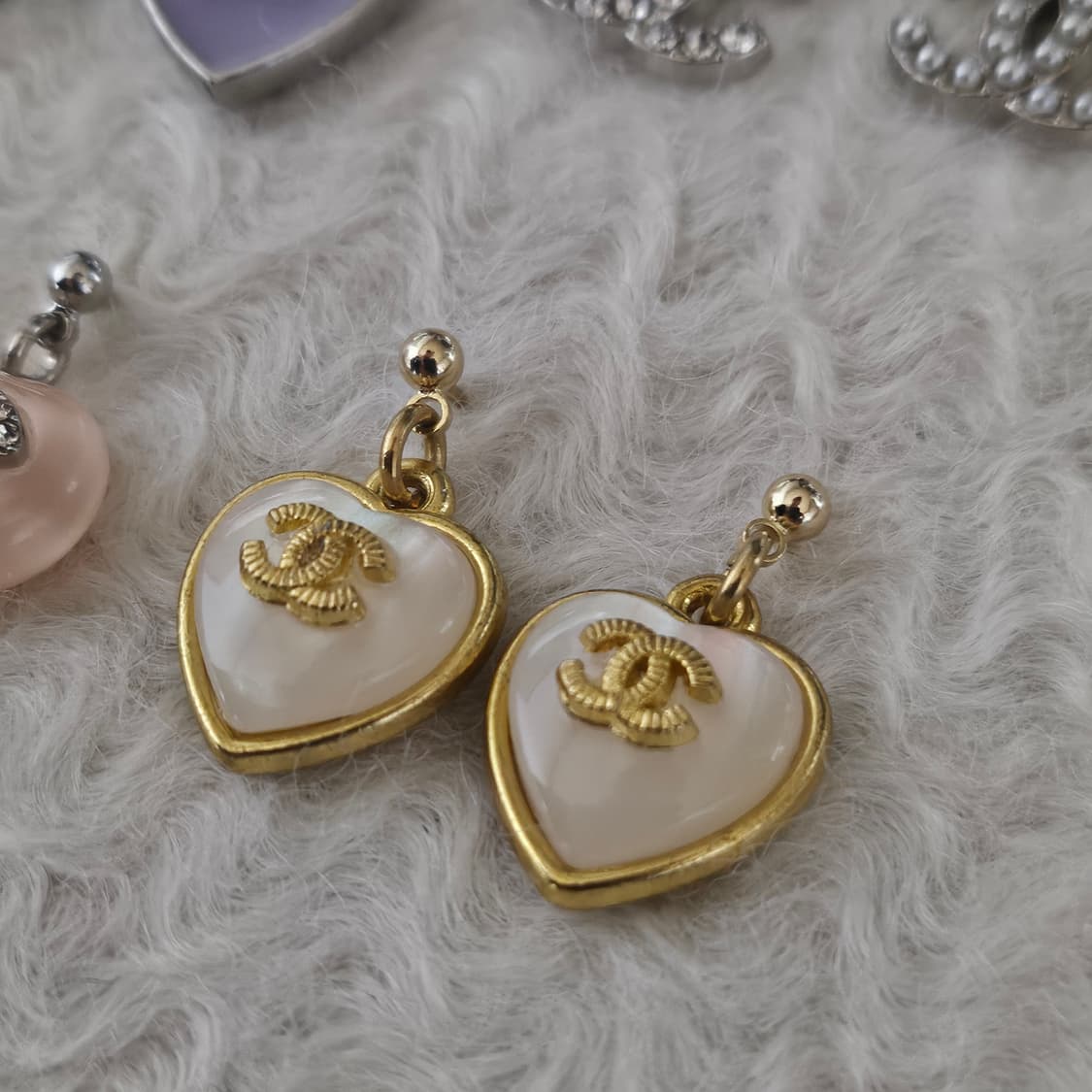 샤넬 디올 정품 빈티지 업사이클링 귀걸이 모음 상품이미지8