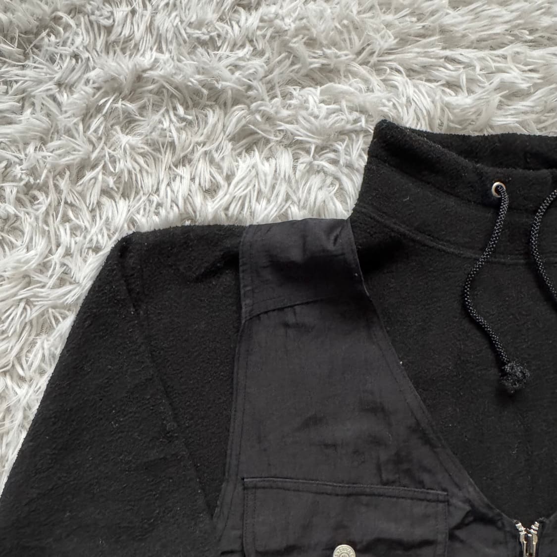 DUVA CLUB 일본빈티지 베스트 후리스 y2k 긴팔 플리스 m 95 상품이미지1