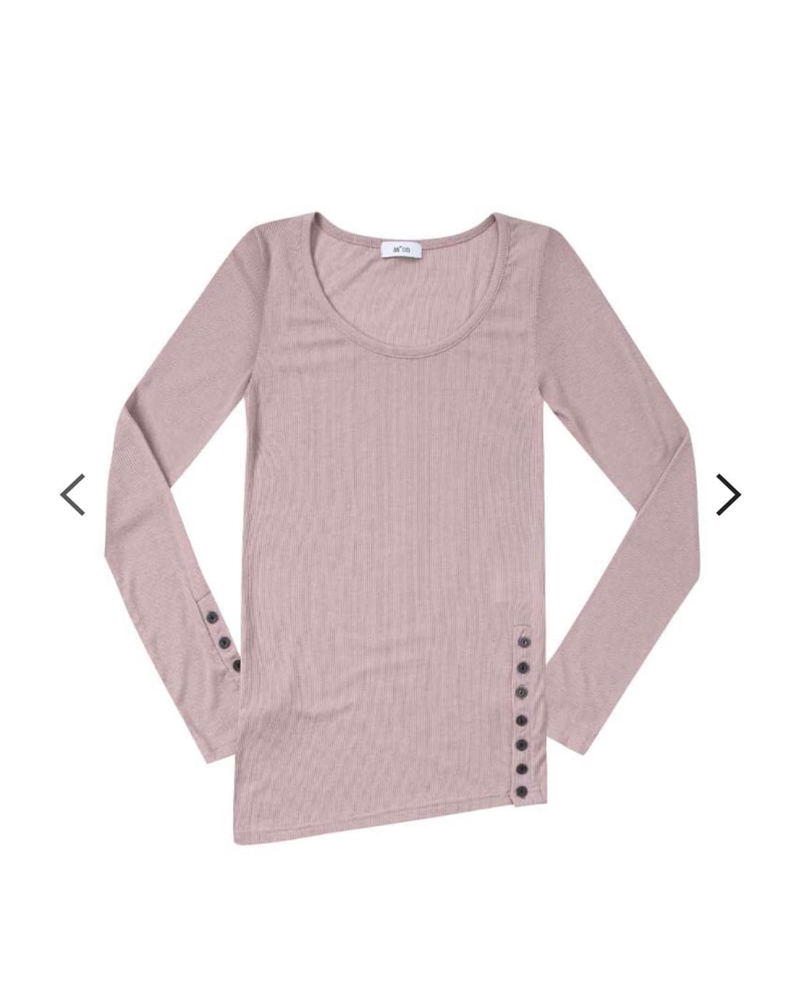 ason DIAGONAL BUTTON T 상품이미지2