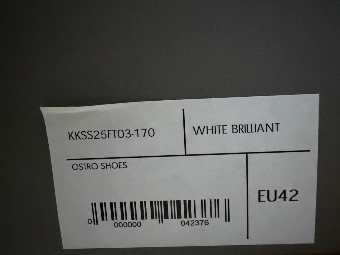 (42)키코 코스타디노브 오스트로 슈즈 화이트 상품이미지3