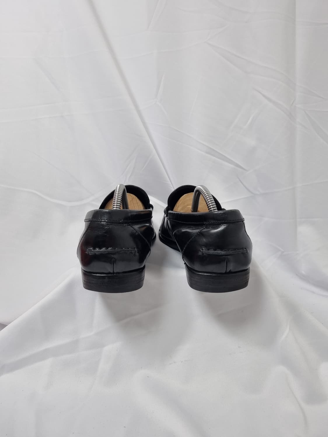 9.5 285 토즈 Tods  비브람 블랙 가죽 페니 로퍼 구두 상품이미지4