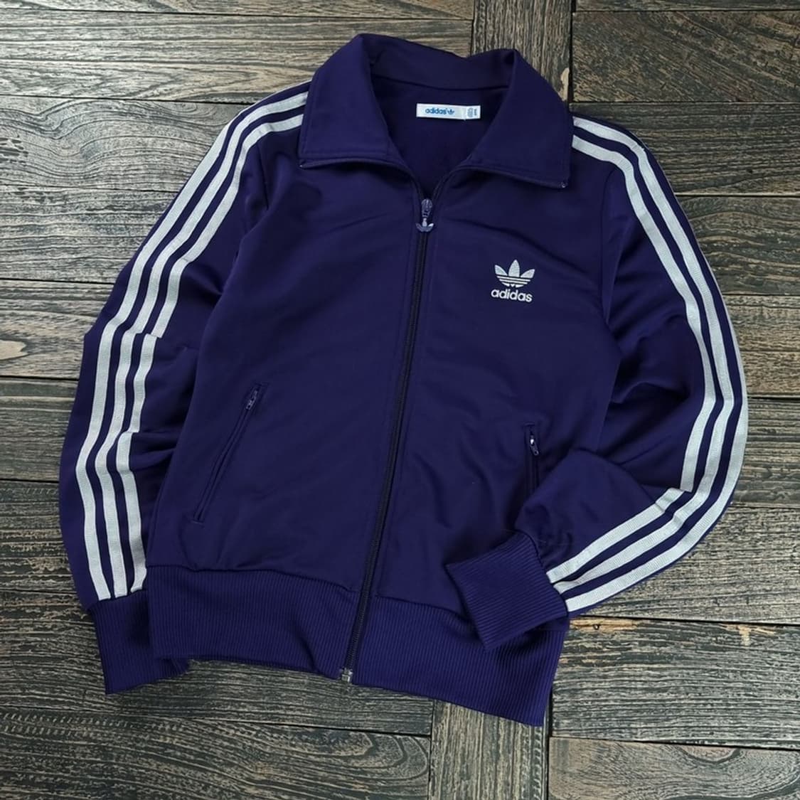[아디다스] 파어어버드 우먼스 져지 트랙탑 집업 자켓 네이비 M18011 상품이미지1