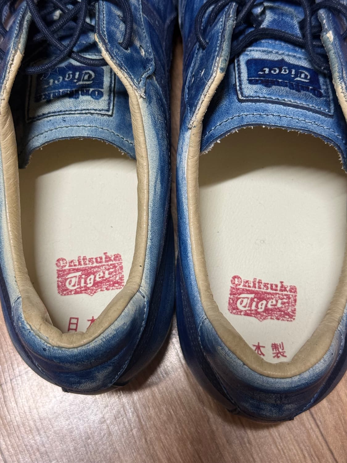 [255] 오니츠카 타이거 니폰 메이드 파브레 인디고블루 상품이미지3