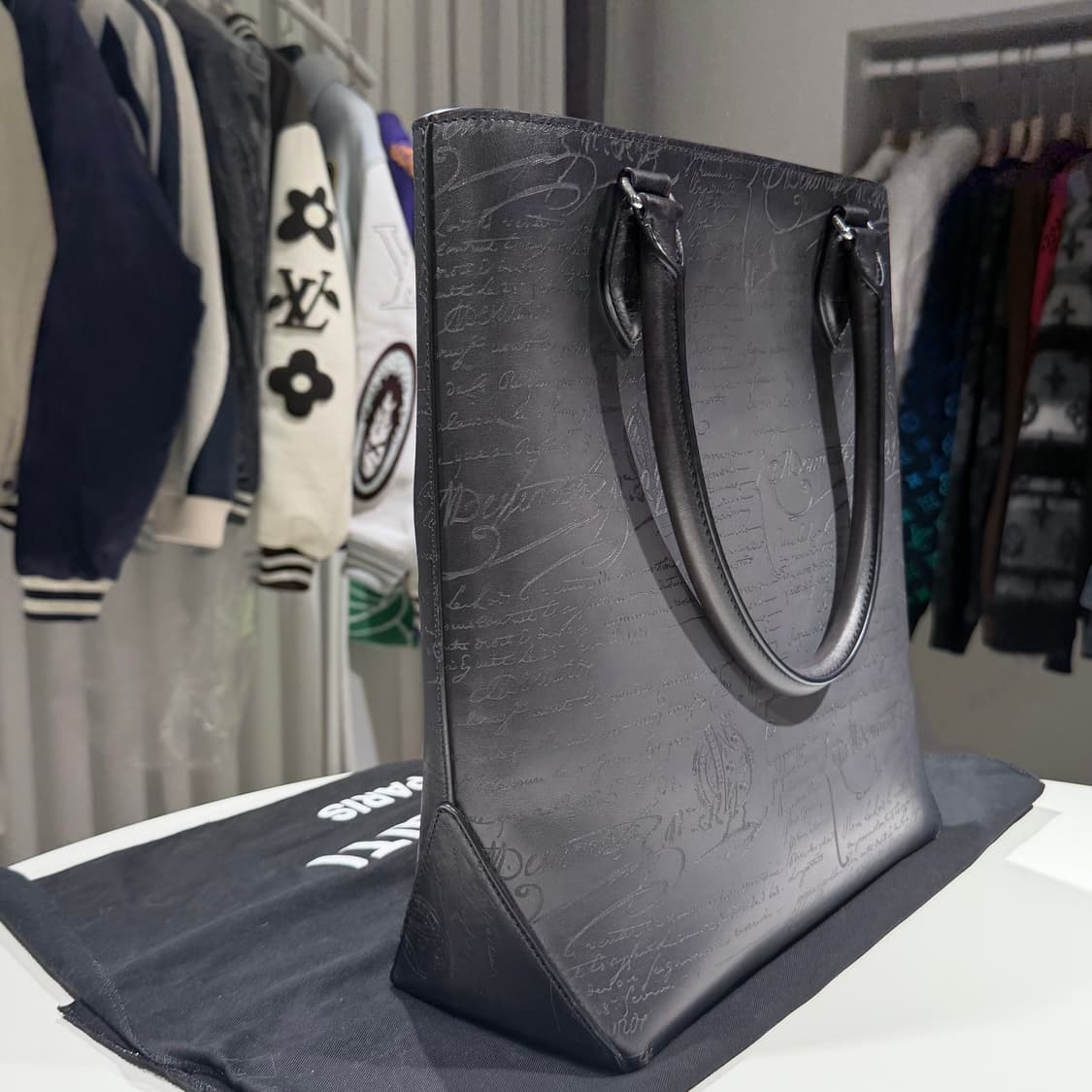 A+ /  벨루티 바티컬 네오 토트백 투주르 비지니스 블랙 상품이미지4