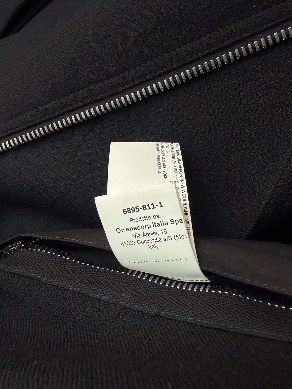 16FW Rick Owens 하이넥 코트 상품이미지8