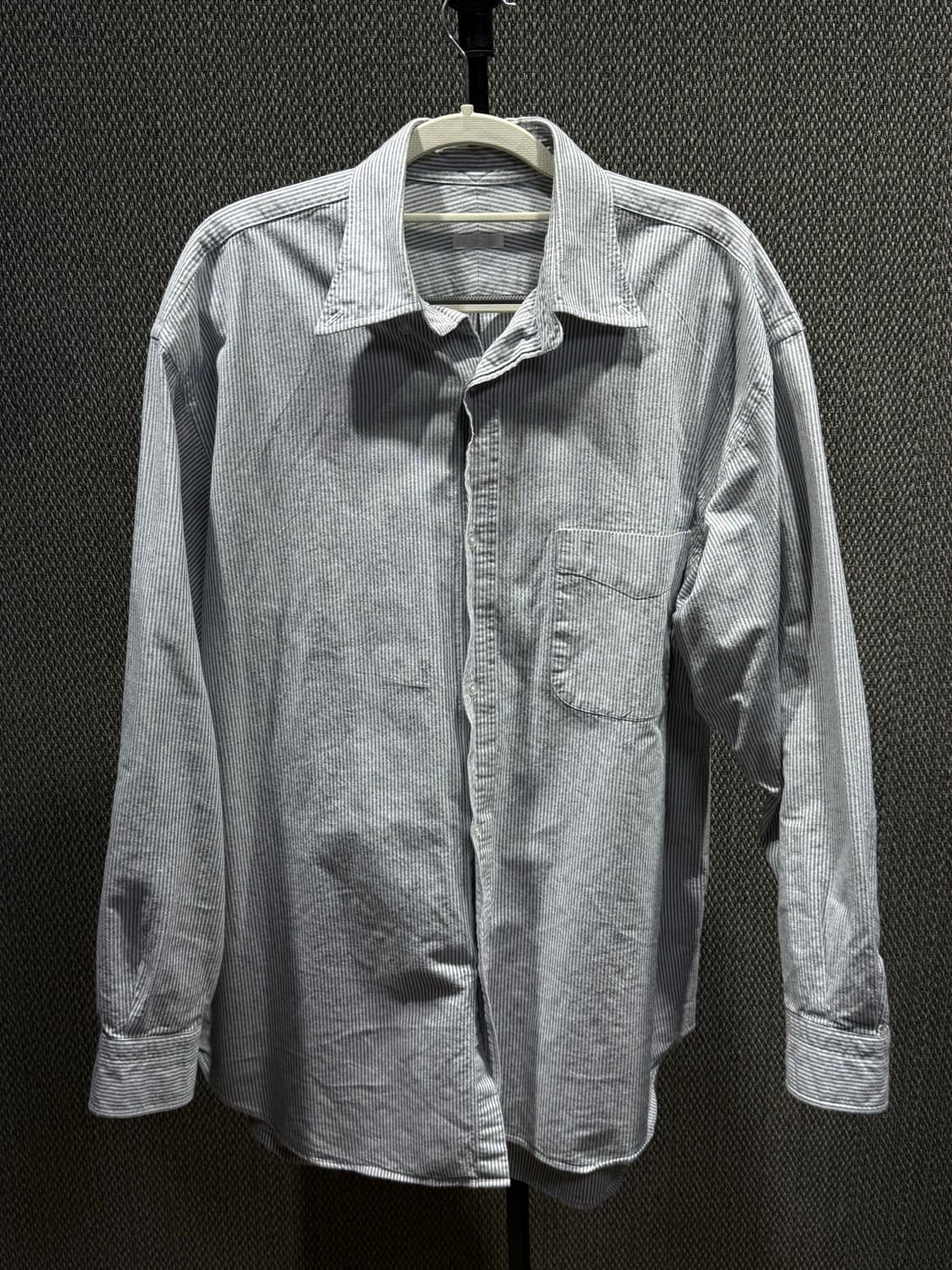 코모리 스트라이프 셔츠 2사이즈 상품이미지1