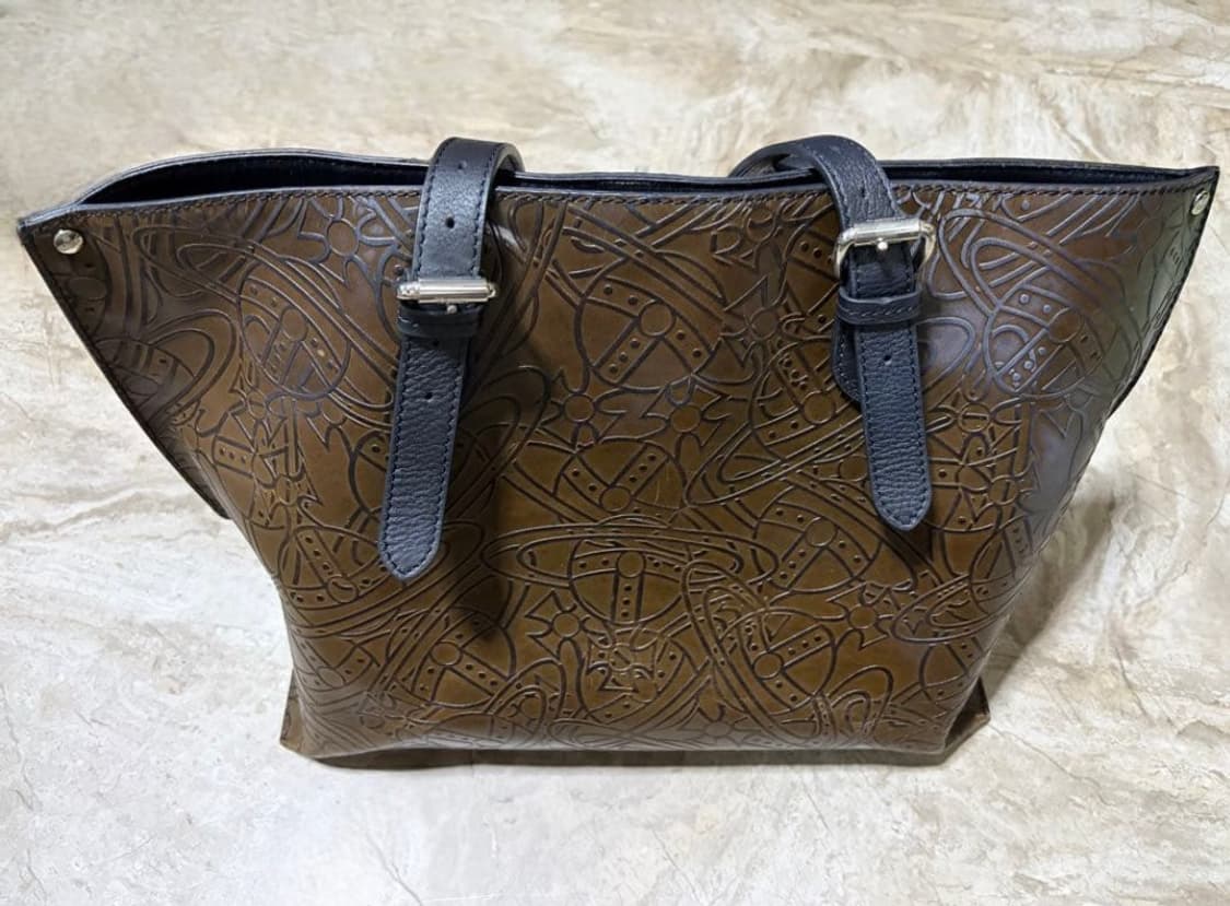 비비안웨스트우드 일본판 Arthur 토트백 (다크브라운) 상품이미지2