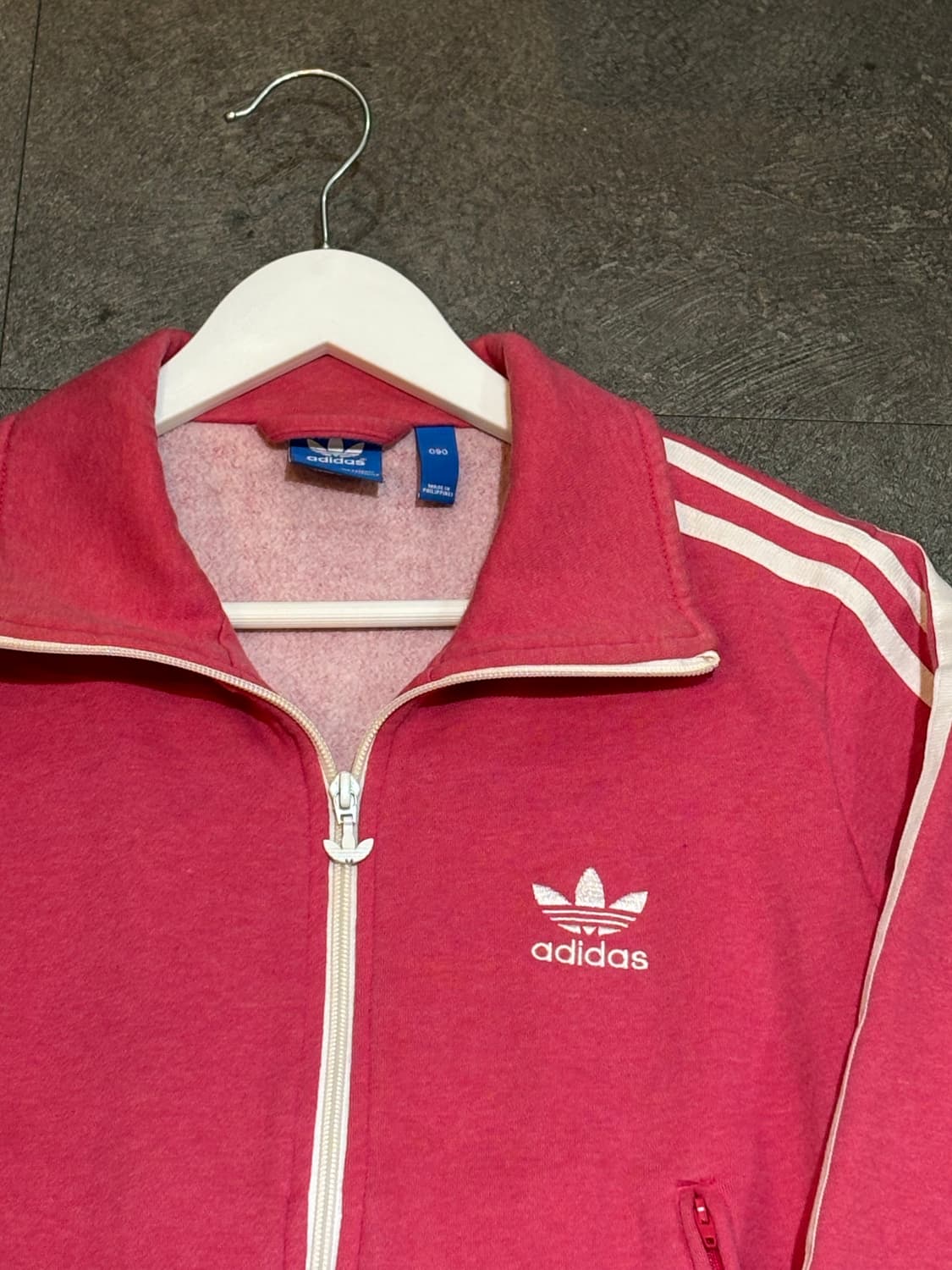 아디다스 파이어버드 트랙탑 져지 핑크 90사이즈 상품이미지4