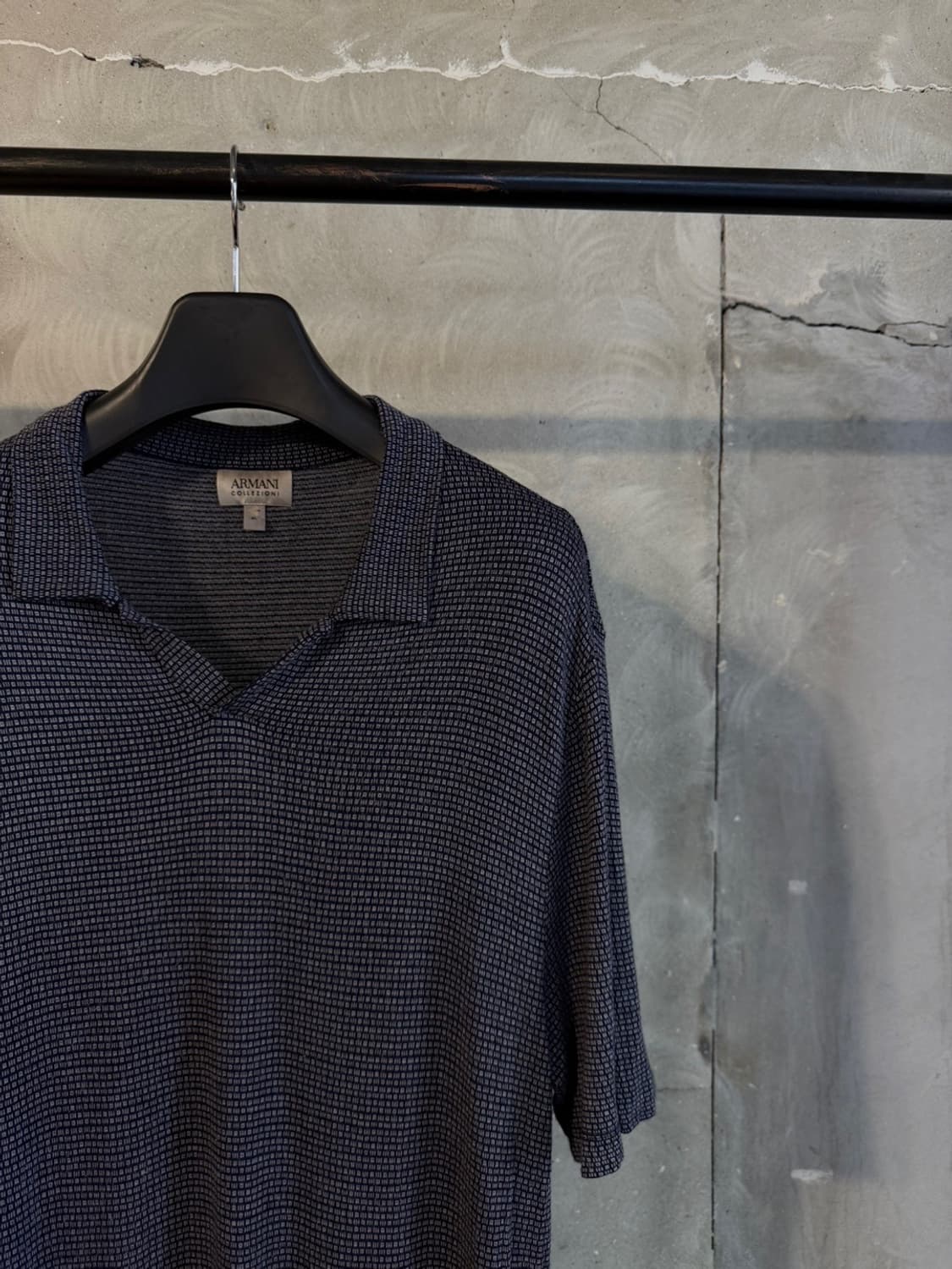 아르마니 꼴레지오니 오픈칼라넥 셔츠 105 상품이미지6