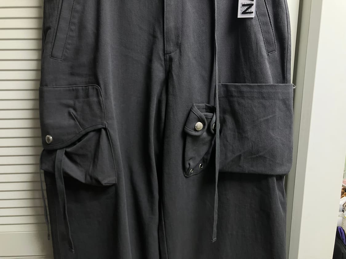 NACHE STRAP WIDE CARGO PANTS (UNISEX)  상품이미지6