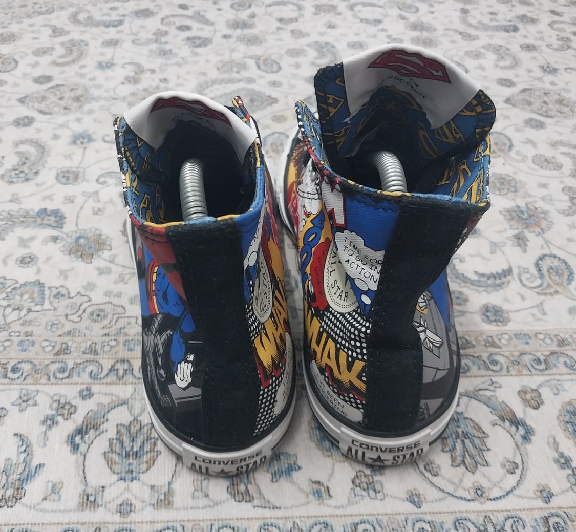 컨버스 X DC 코믹스 슈퍼맨 척 테일러 올스타 250mm 상품이미지6