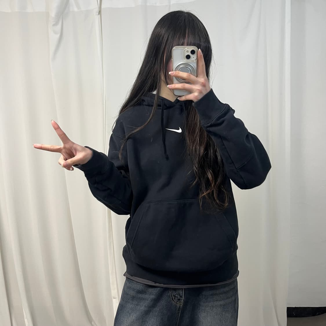 Nike Sleeve Lettering Hoodie 상품이미지2