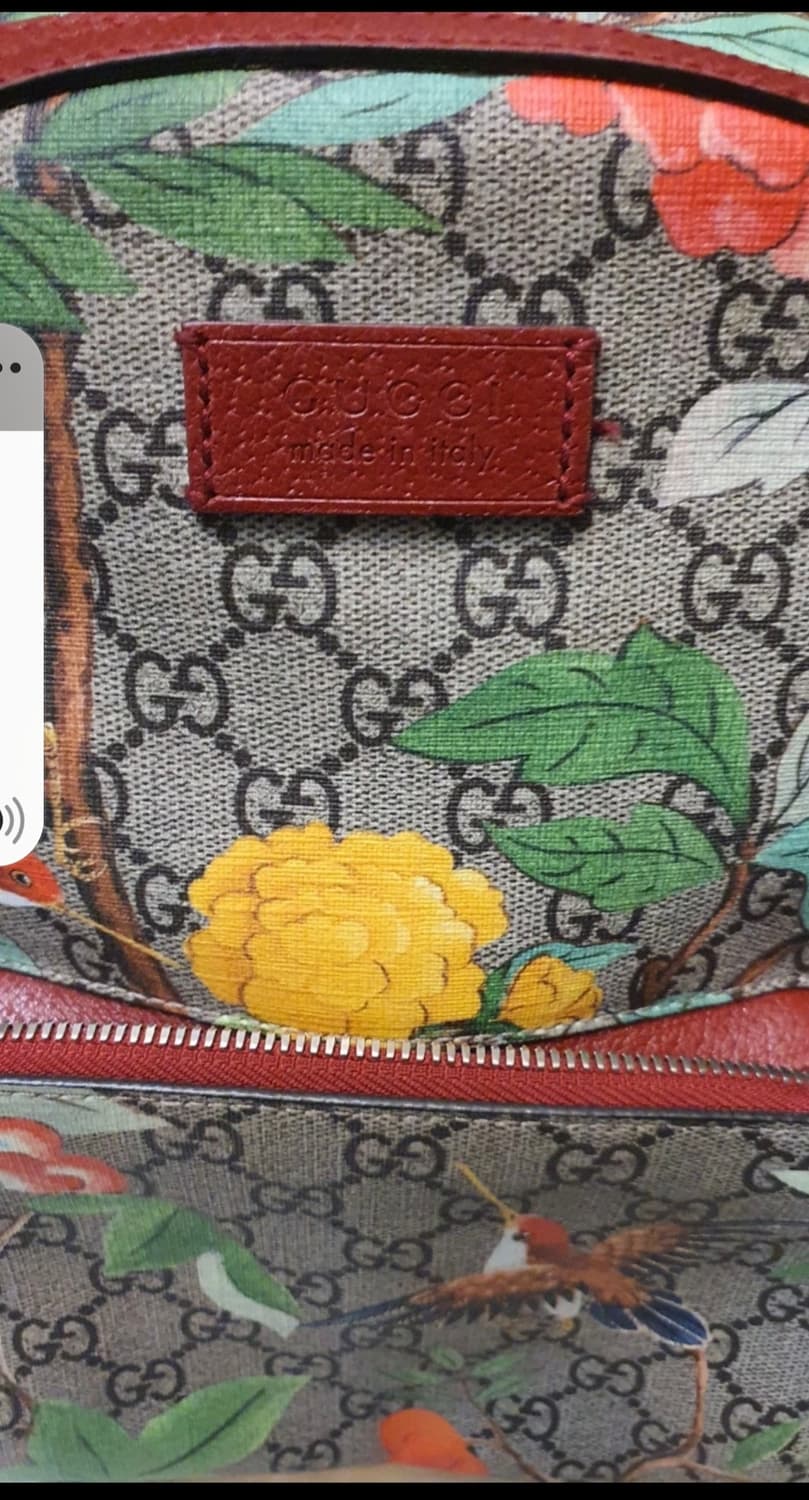 구찌 정품 GG 슈프림 새 프린트 백팩 상품이미지10