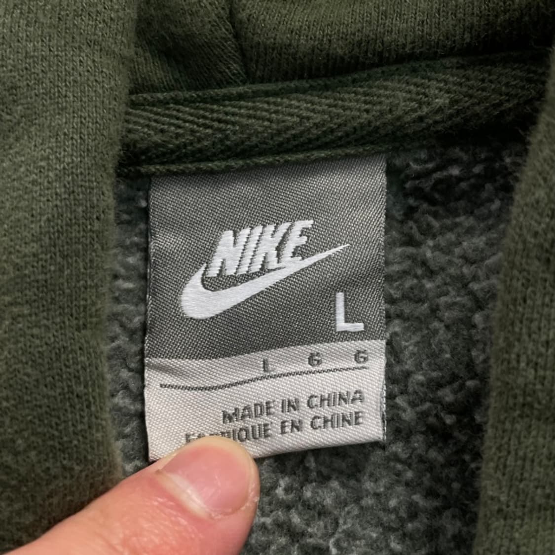 100 나이키 올드스쿨 빅로고 후드집업  상품이미지3