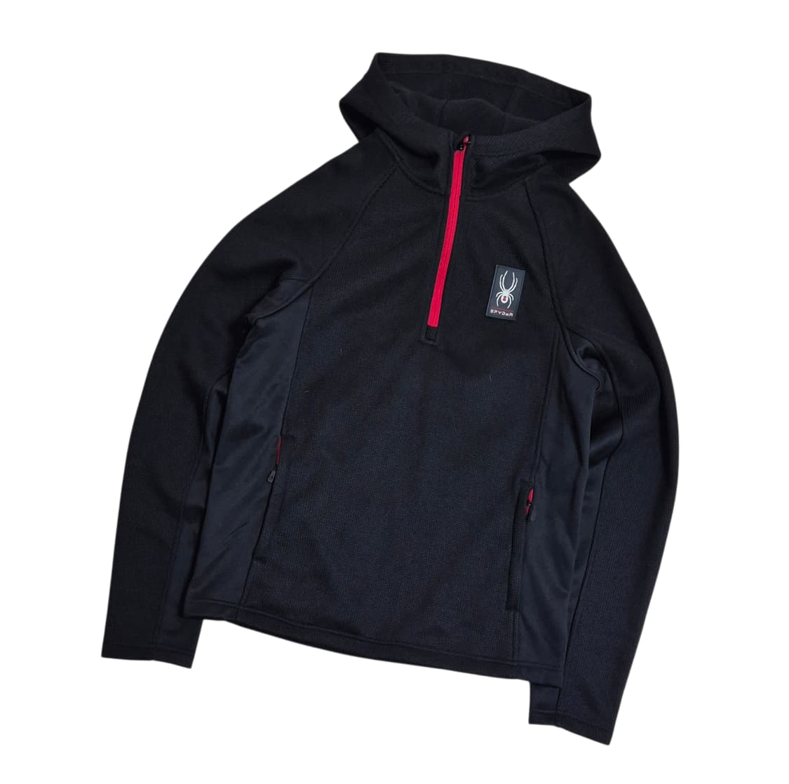 스파이더 트레이닝 반집업 후드티 상품이미지1