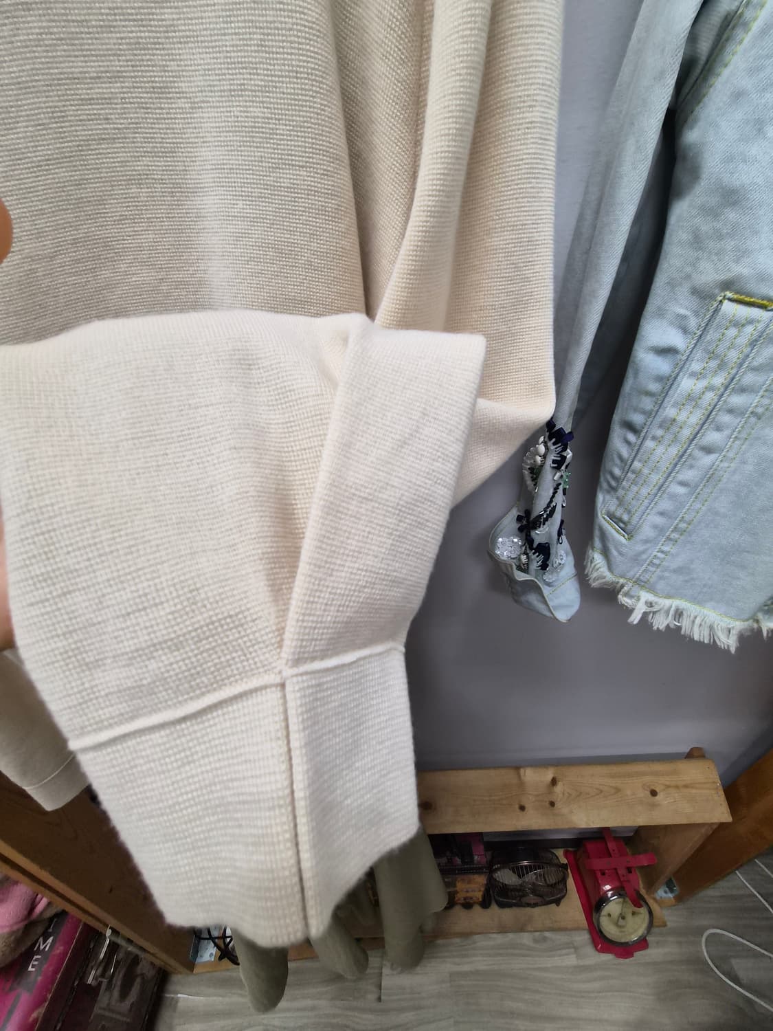 시슬리 SISLEY 레이어드 니트 원피스 상품이미지8