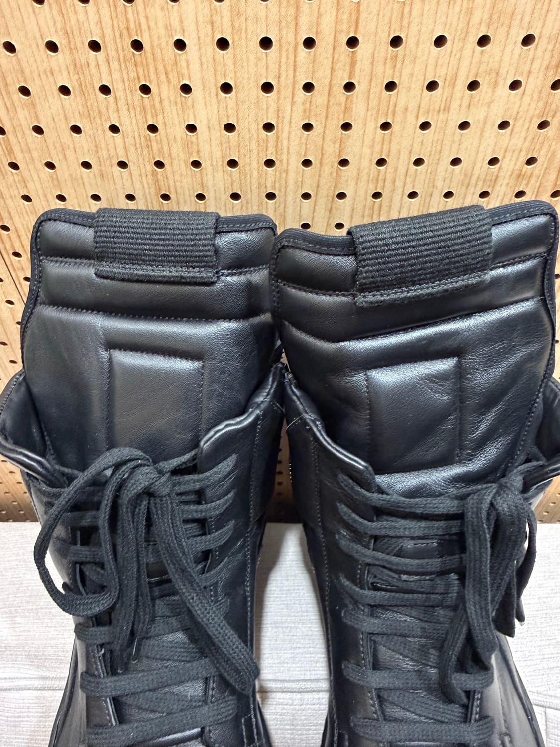 릭오웬스 지오바스켓 트리플 블랙 44 Rick Owens Geobaske 상품이미지3