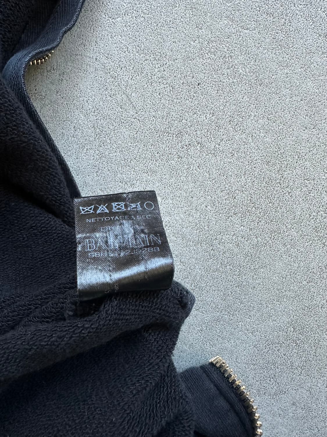 발망 견장 엠블럼 패치 사이드지퍼 맨투맨 상품이미지9