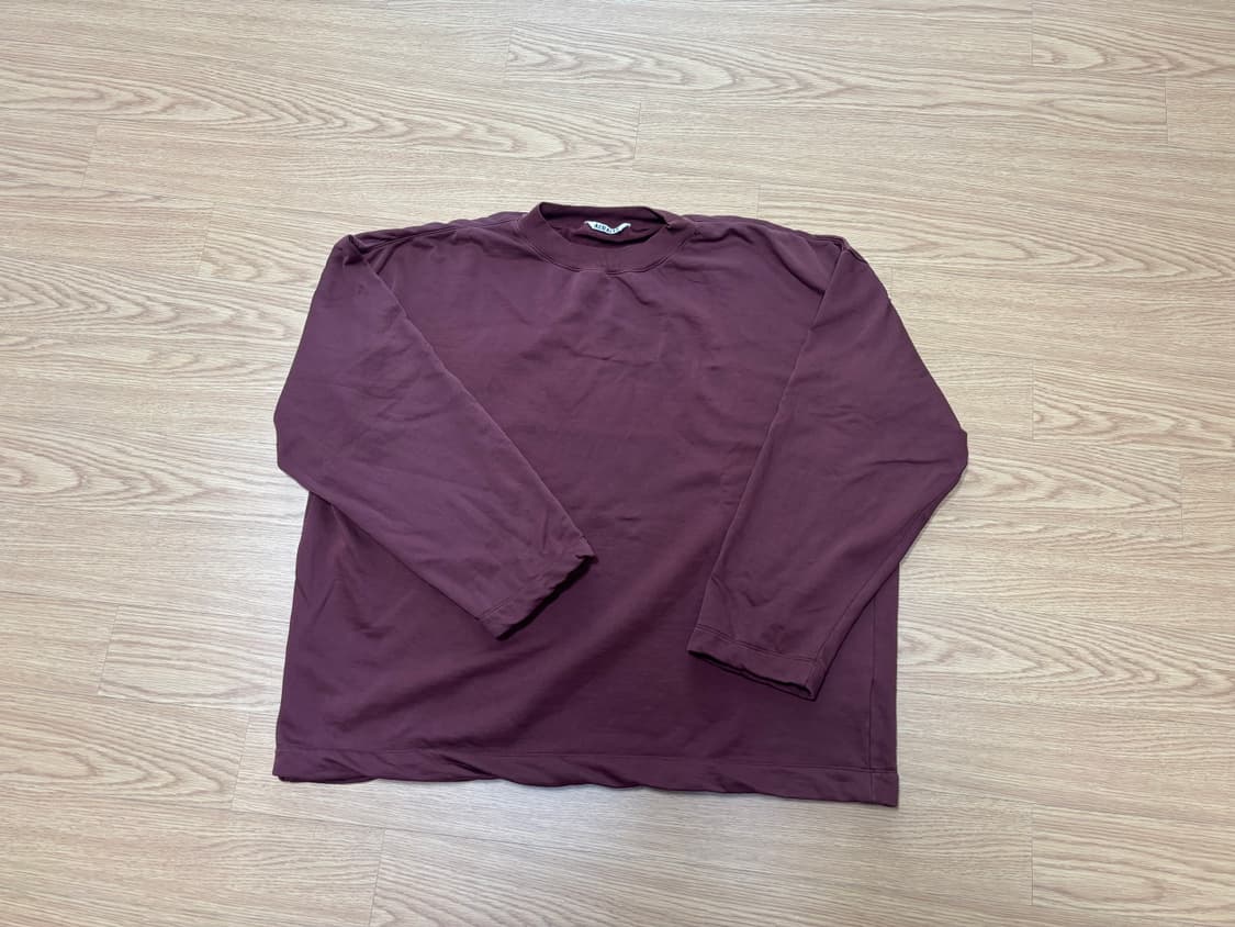 오라리 맨투맨 롱슬리브 스웻셔츠 4사이즈 상품이미지2