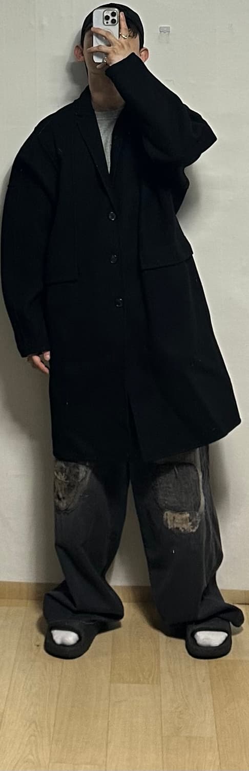 준지 울 오버코트 상품이미지5