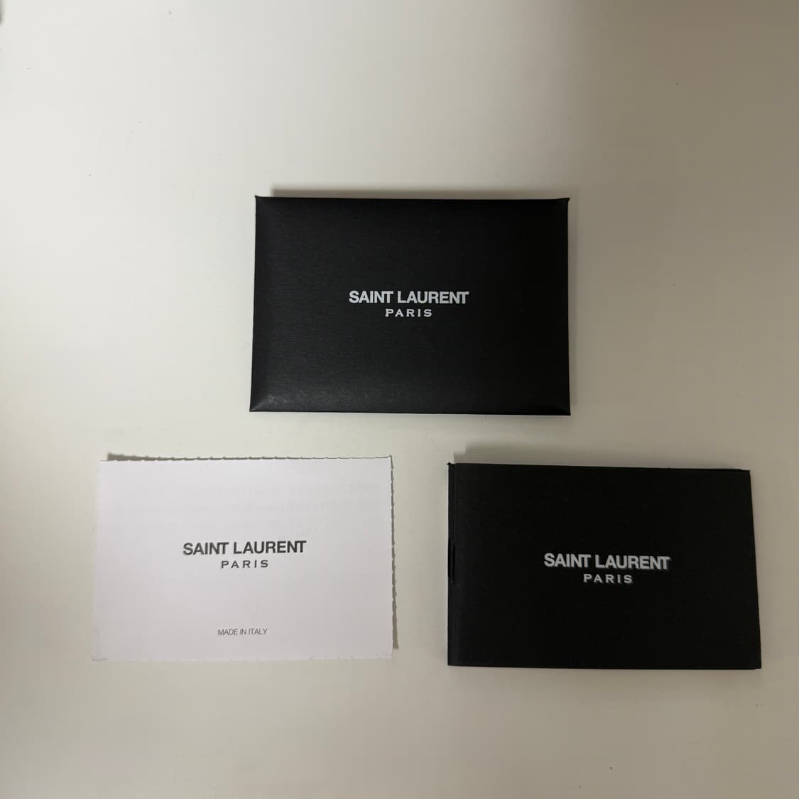 생로랑 카산드라 카드 지갑 블랙 상품이미지7