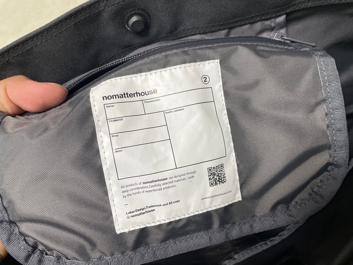 노매터하우스 / 그리드 크로스백, 메신저백, 남성가방 상품이미지6