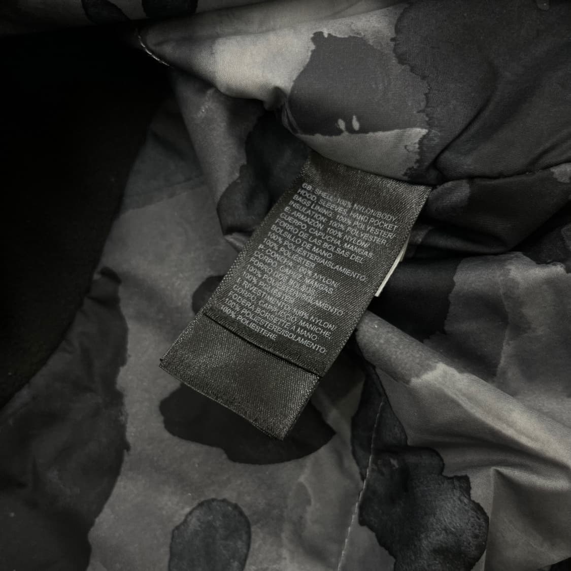 노스페이스 블랙 후드 패딩 바람막이 L 상품이미지7