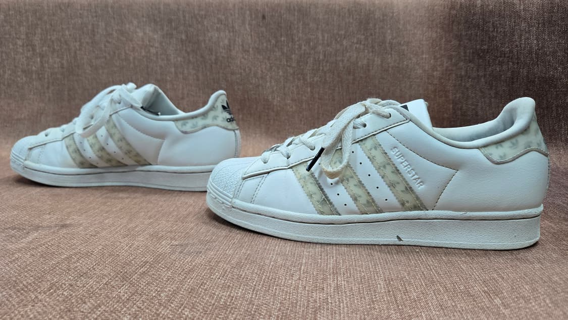 아디다스 240mm-  슈퍼스타 화이트 스니커즈   상품이미지4