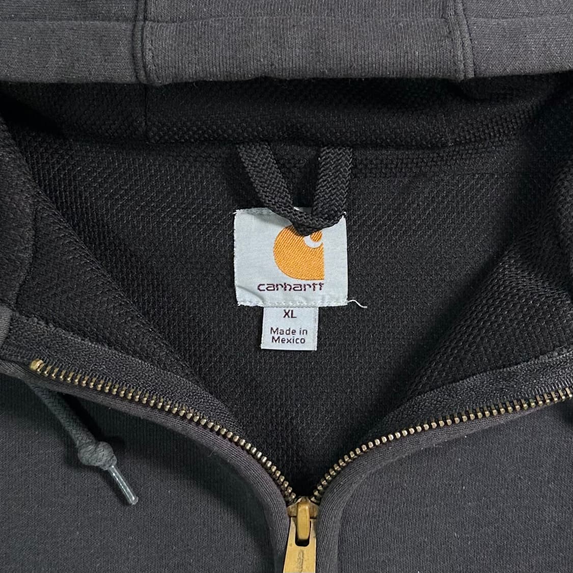 칼하트 페이딩 써멀 후드집업 상품이미지5