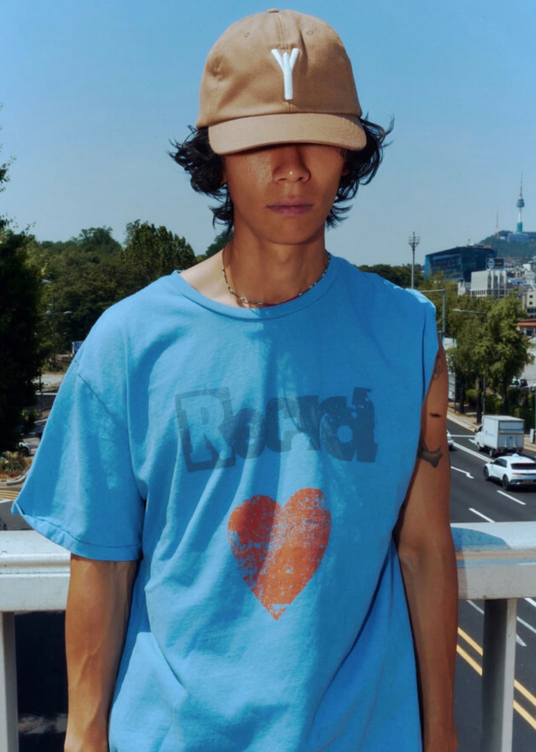 RYOO Tonton Y-logo 볼캡 상품이미지5