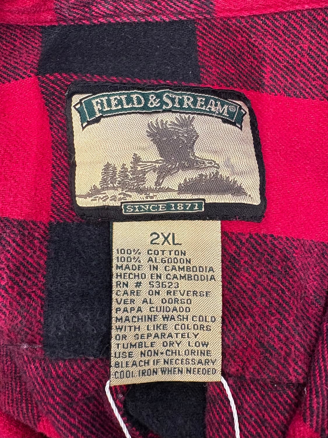 필드앤스트림 체크패턴 플란넬 셔츠 상품이미지9