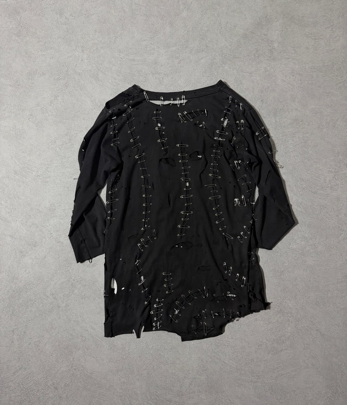 Balmain 11SS safety Pin funk shirt 상품이미지2