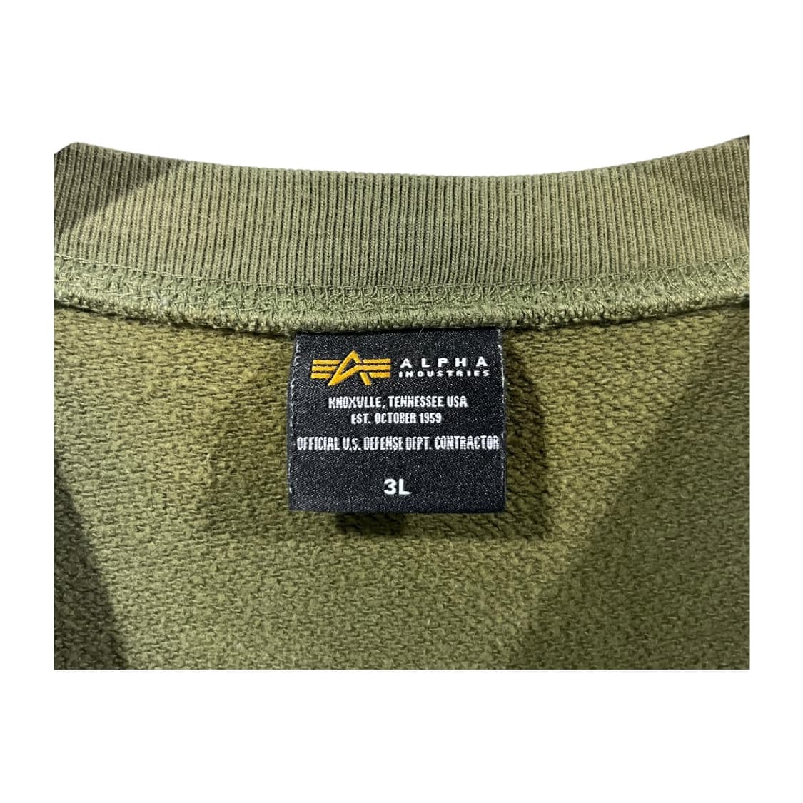 [Alpha Industries] 알파인더스트리 로고 밀리터리 맨투맨 상품이미지6