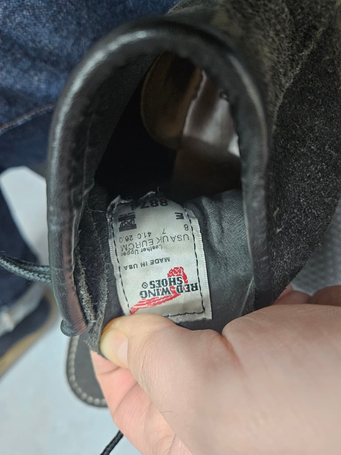 레드윙 목토 러프아웃 스웨이드 8874 상품이미지6