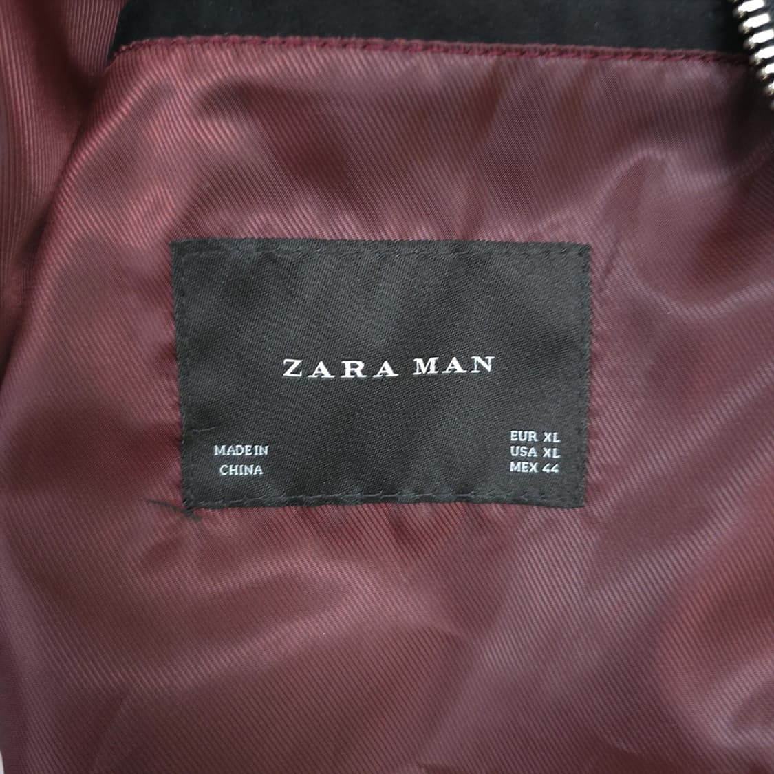 남성용 자라맨 ZARA MAN 블루종 자켓 XL 상품이미지7
