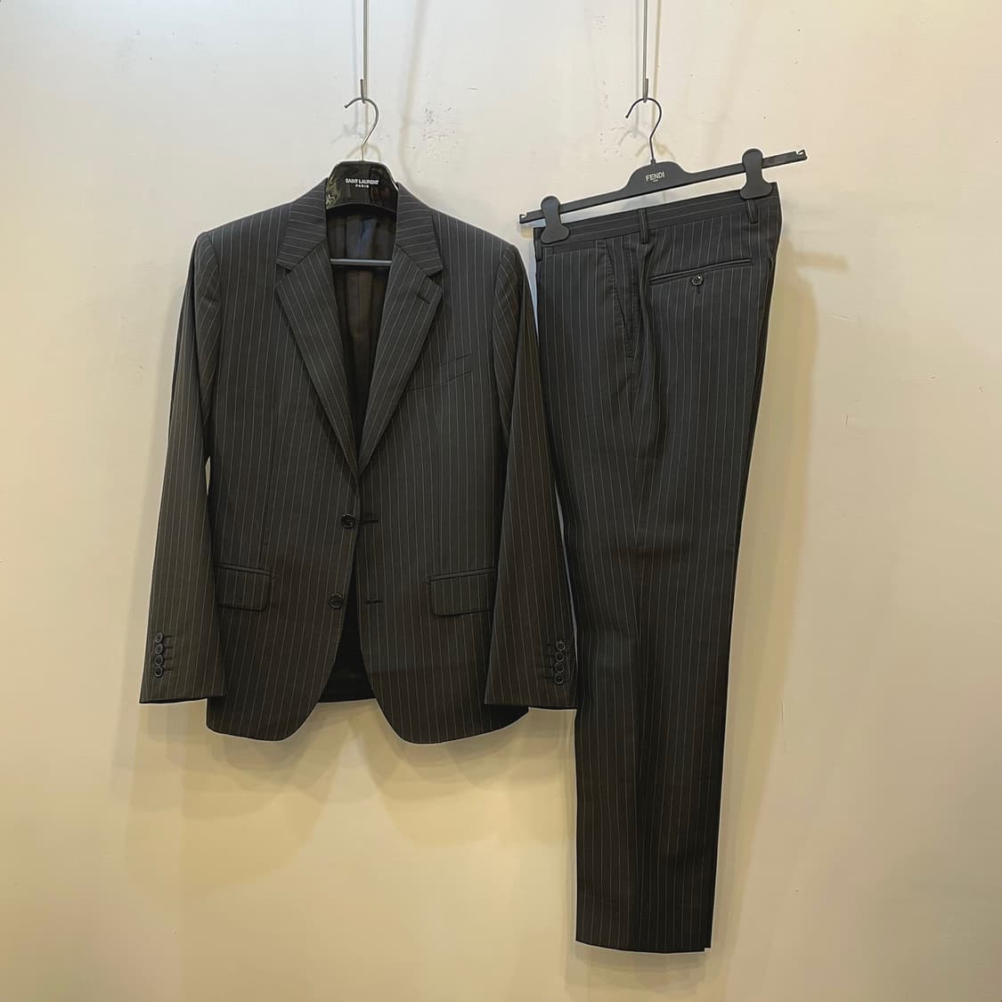 돌체엔가바나 시칠리아 핑크 핀스트라이프 수트 상품이미지1