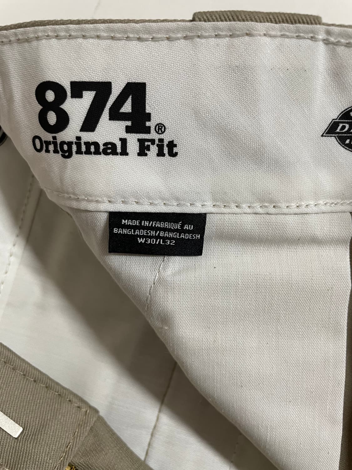 디키즈 874 베이지 팬츠 상품이미지2